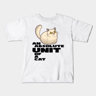 AN ABSOLUTE UNIT OF A CAT Kids T-Shirt